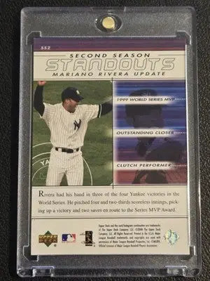 2000 Upper Deck MVP #SS2 Mariano Rivera Second Season Standouts - Baseball Card Single