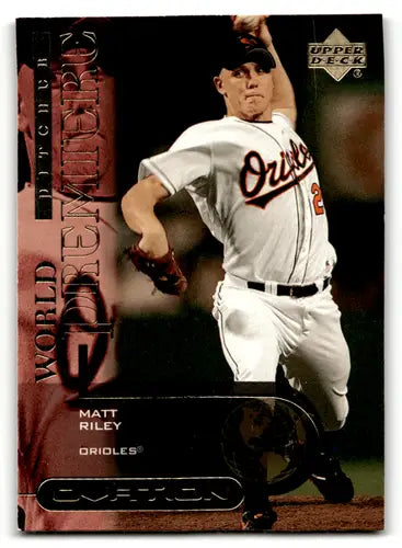 2000 Upper Deck Ovation #73 Matt Riley NM Near Mint Orioles ID:58828 - Baseball Card Single