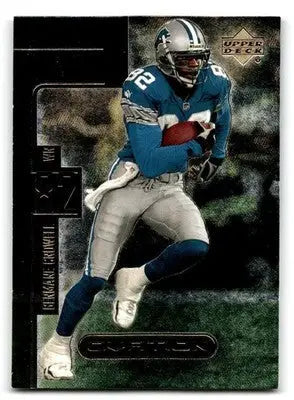 2000 Upper Deck Ovation #CC7 Germane Crowell Curtain Calls - Football Card Single