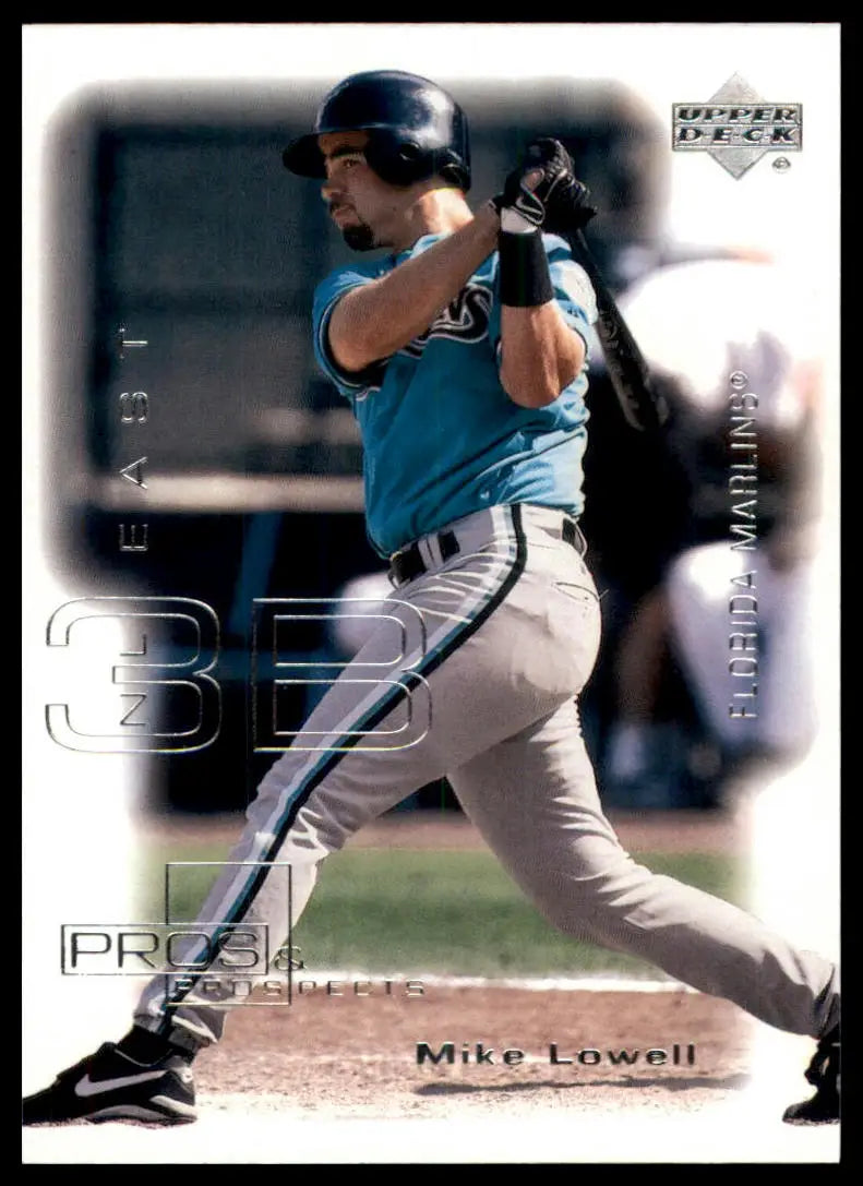 2000 Upper Deck Pros & Prospects Mike Lowell 73 Florida Marlins NM - Baseball Card Single