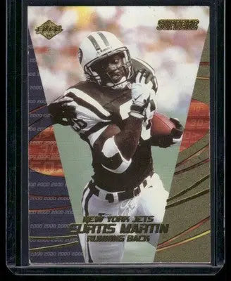 2000 Upper Deck Supreme Curtis Martin #99 Football - Football Card Single