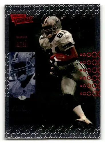 Football trading card featuring 2000 Upper Deck Ultimate Victory Rocket Ismail Dallas Cowboys