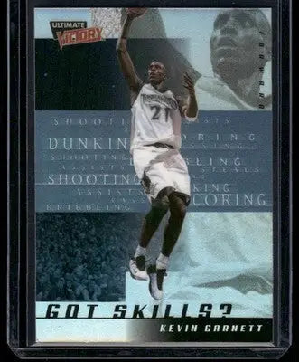 2000 Upper Deck Ultimate Victory Kevin Garnett #GS1 Basketball - Basketball Card Single