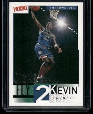2000 Upper Deck Victory Kevin Garnett #309 Basketball - Basketball Card Single