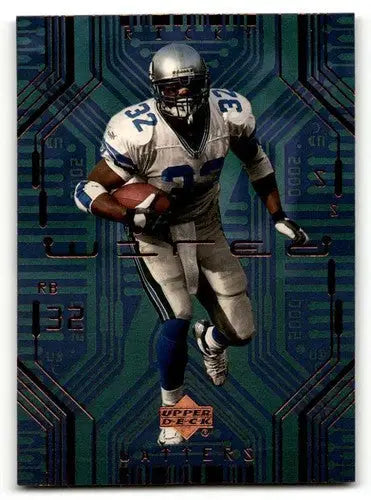 2000 Upper Deck #W7 Ricky Watters Seattle Seahawks Football Cards EX ID:62855 - Football Card Single