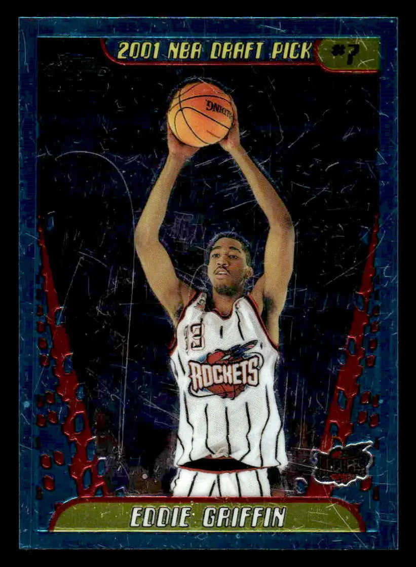 2001-02 Topps Chrome #135 Eddie Griffin - Basketball Card Single