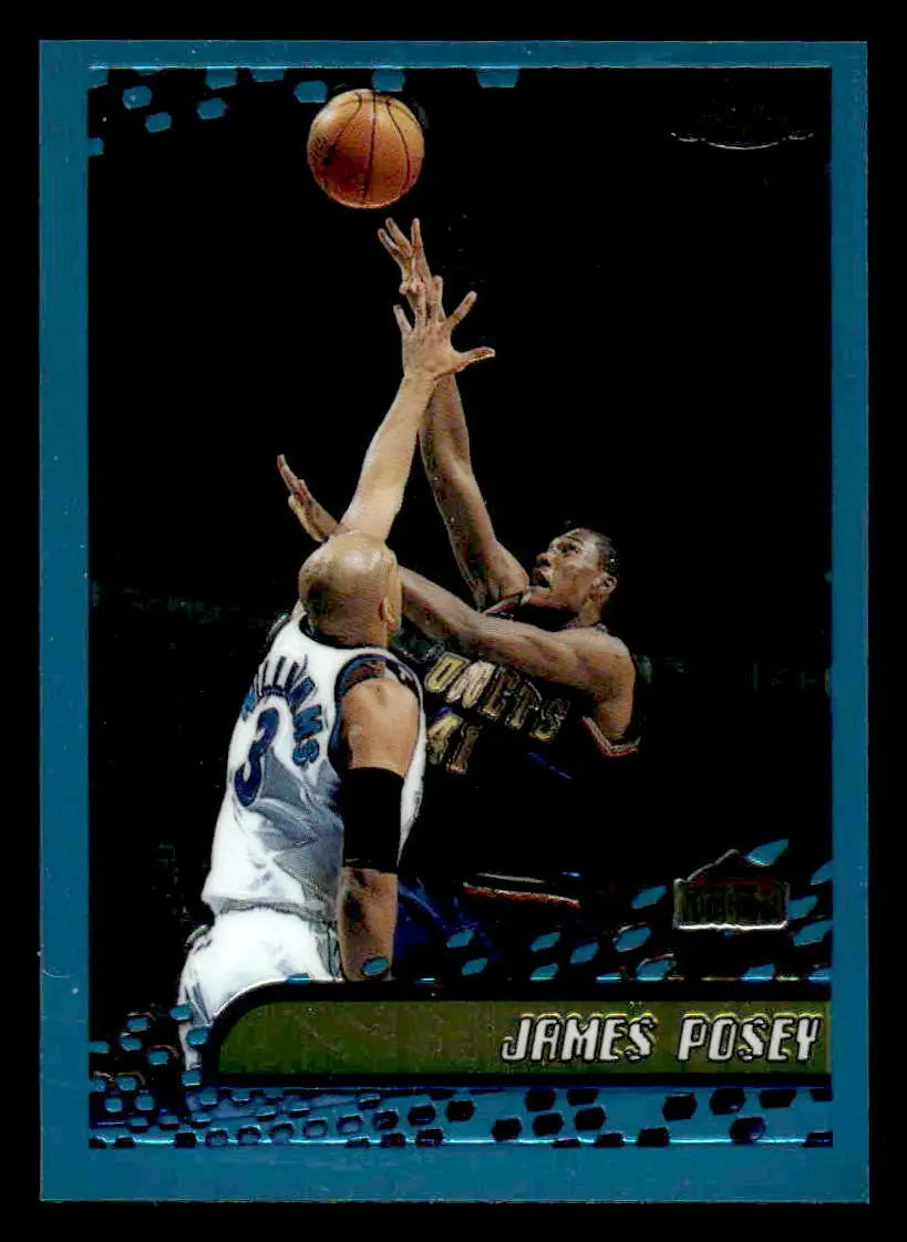 2001-02 Topps Chrome #72 James Posey - Basketball Card Single