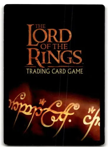Original gloss Lord of the Rings trading card from Decipher LOTR Treachery Deeper Than You Know