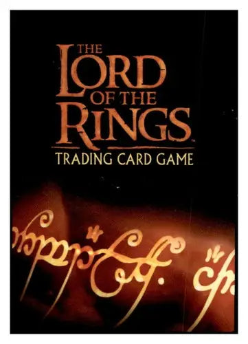 2001 Decipher LOTR Lord Of The Rings TCG Unfamiliar Territory 1C201 ID:39452 - TCG Card Single