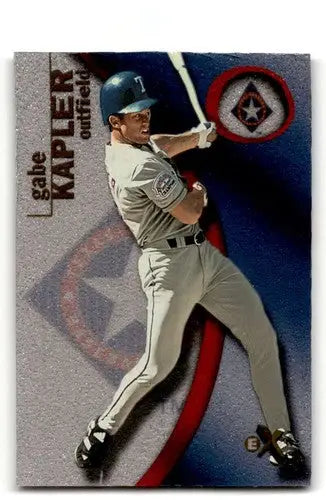 2001 Fleer E-X #17 Gabe Kapler Texas Rangers Baseball Cards EX/NM ID:63232 - Baseball Card Single