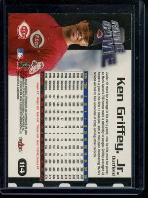 2001 Fleer Gamers Ken Griffey Jr. #114 Baseball - Baseball Card Single