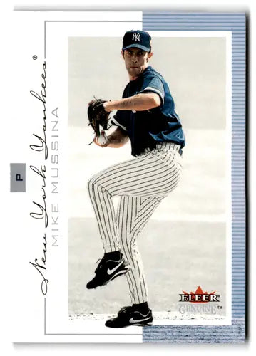 2001 Fleer Genuine #90 Mike Mussina NM Near Mint ID:81562 - Baseball Card Single