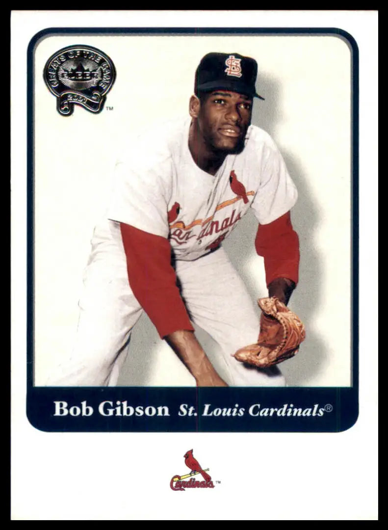 2001 Fleer Greats of the Game Complete Your Set You Pick Choose MLB Near Mint - 135 Bob Gibson - Baseball Card Single