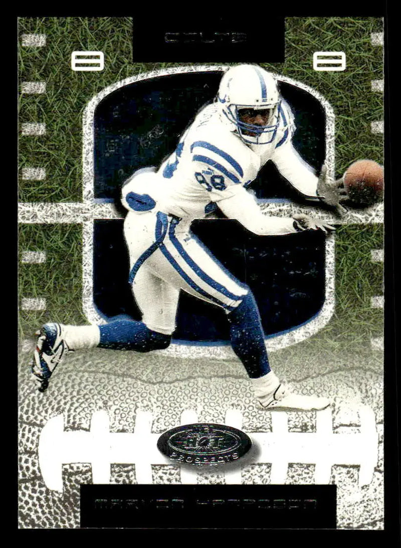 2001 Fleer Hot Prospects #29 Marvin Harrison - Football Card Single