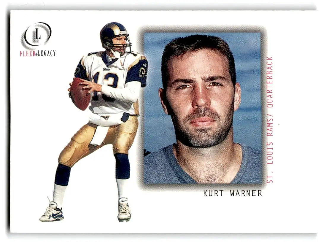 2001 Fleer Legacy #65 Kurt Warner - Football Card Single