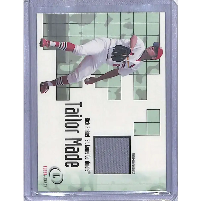 2001 Fleer Legacy #NNO Rick Ankiel Tailor Made NM-MT Baseball Card - Baseball Card Single