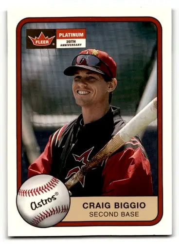 2001 Fleer Platinum #101 Craig Biggio NM-MT Astros ID:58495 - Baseball Card Single
