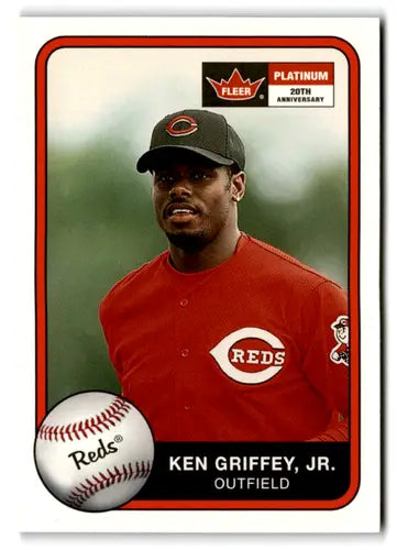 2001 Fleer Platinum #124 Ken Griffey Jr. NM Near Mint Reds ID:83577 - Baseball Card Single