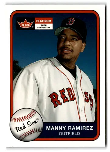 2001 Fleer Platinum #6 Manny Ramirez NM-MT ID:81211 - Baseball Card Single