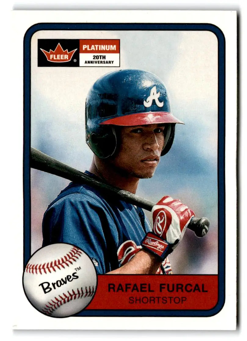 2001 Fleer Platinum #60 Rafael Furcal - Baseball Card Single