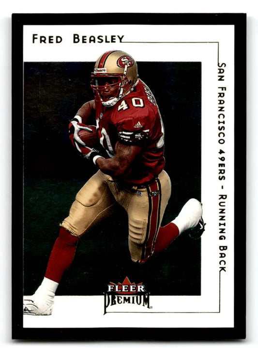 2001 Fleer Premium #118 Fred Beasley - Football Card Single