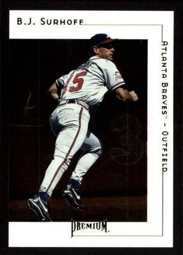 2001 Fleer Premium #61 B.J. Surhoff NM-MT Braves - Baseball Card Single