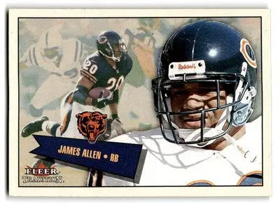 2001 Fleer Tradition #99 James Allen - Football Card Single