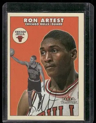 2001 Fleer Tradition Glossy Ron Artest #56 Glossy Basketball - Basketball Card Single