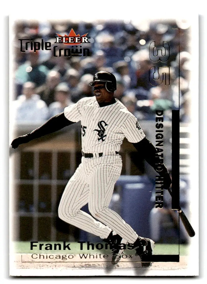 2001 Fleer Triple Crown #79 Frank Thomas - Baseball Card Single