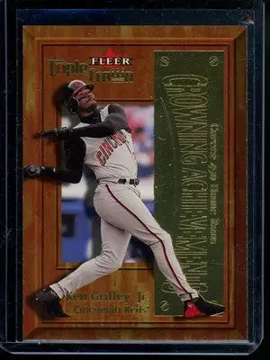 2001 Fleer Triple Crown Ken Griffey Jr. #4 of 15 Baseball - Baseball Card Single