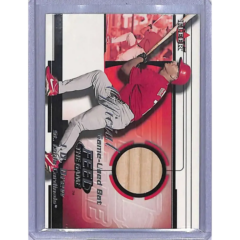 2001 Fleer Triple Crown #NNO J.D. Drew Feel the Game NM-MT Baseball Card - Baseball Card Single