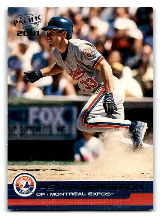 2001 Pacific #252 Peter Bergeron - Baseball Card Single
