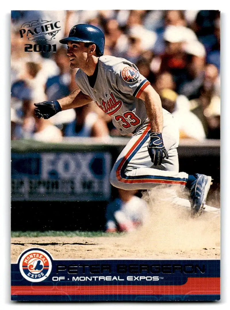 2001 Pacific #252 Peter Bergeron - Baseball Card Single