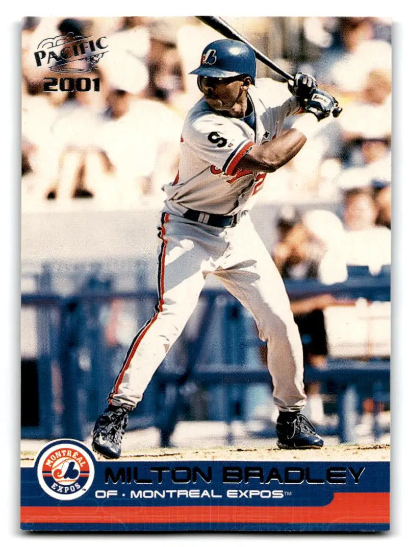 2001 Pacific #253 Milton Bradley - Baseball Card Single