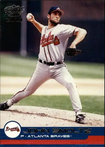 2001 Pacific #45 John Smoltz NM-MT Braves - Baseball Card Single