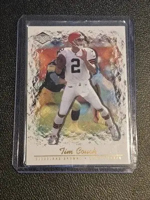 2001 Pacific Canvas Impressions #32 Tim Couch Hobby Red Backs 040/280 - Football Card Single