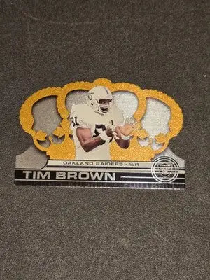 2001 Pacific Crown Royale #99 Tim Brown - Football Card Single