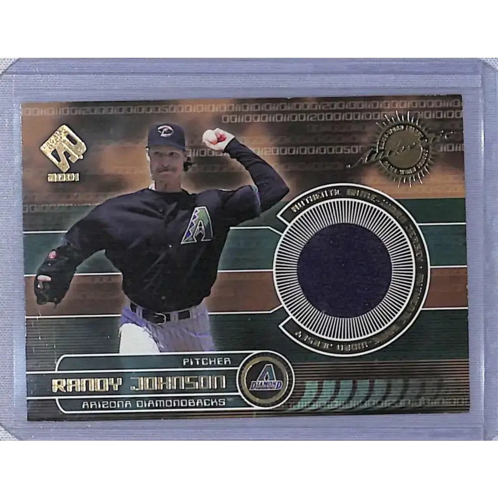 2001 Pacific Private Stock #15 Randy Johnson Arizona Diamondbacks NM-MT Baseball Card - Baseball Card Single
