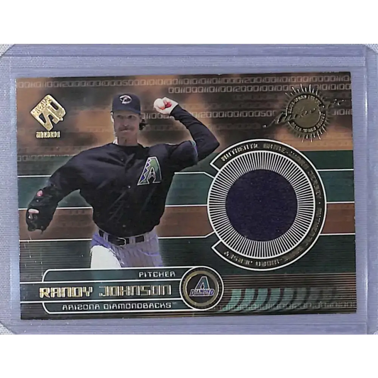 2001 Pacific Private Stock #15 Randy Johnson Arizona Diamondbacks NM-MT Baseball Card - Baseball Card Single