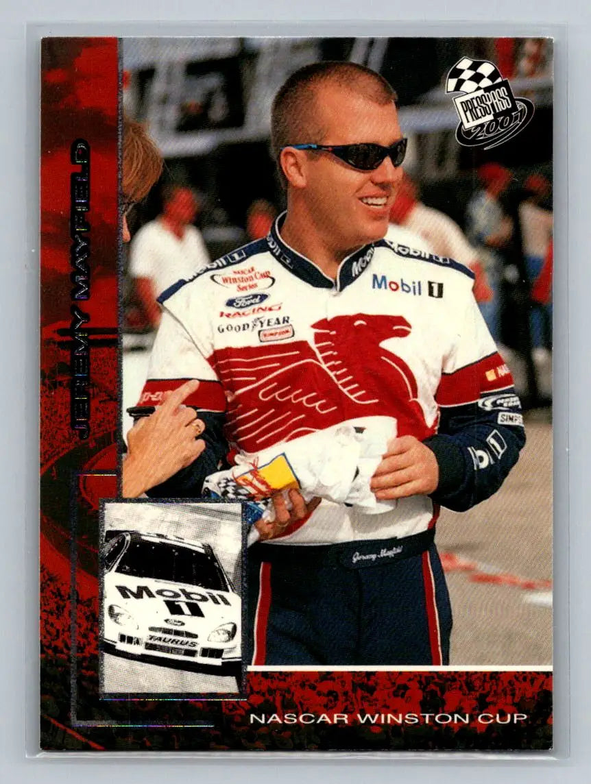 2001 Press Pass #22 Jeremy Mayfield Penske-Kranefuss Racing - Racing Card Single