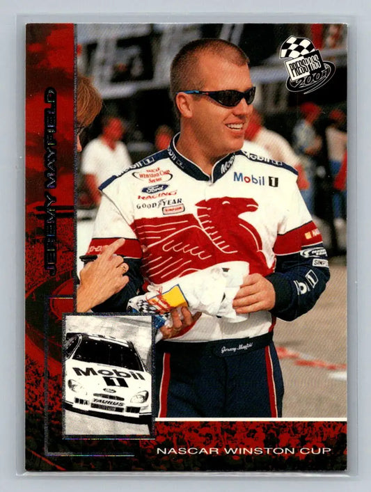 2001 Press Pass #22 Jeremy Mayfield Penske-Kranefuss Racing - Racing Card Single