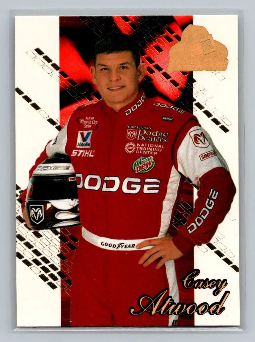 2001 Press Pass Premium #45 Casey Atwood Evernham Motorsports - Racing Card Single
