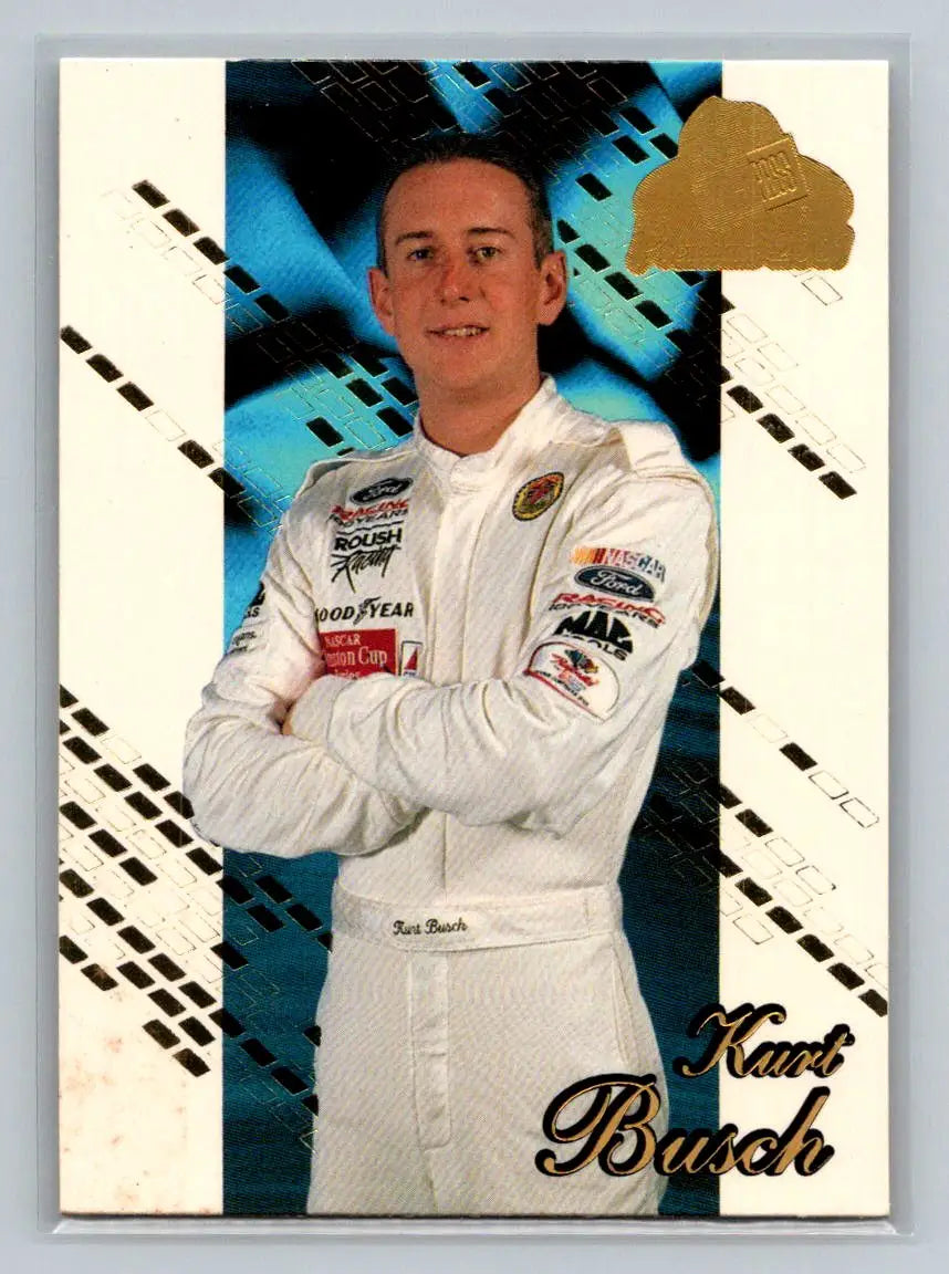 2001 Press Pass Premium #46 Kurt Busch Reflectors Roush Racing - Racing Card Single