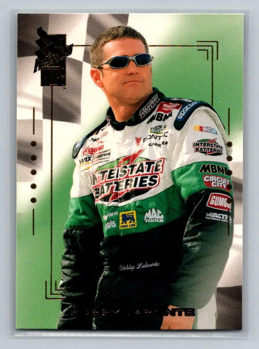 2001 Press Pass VIP #1 Bobby Labonte Joe Gibbs Racing - Racing Card Single
