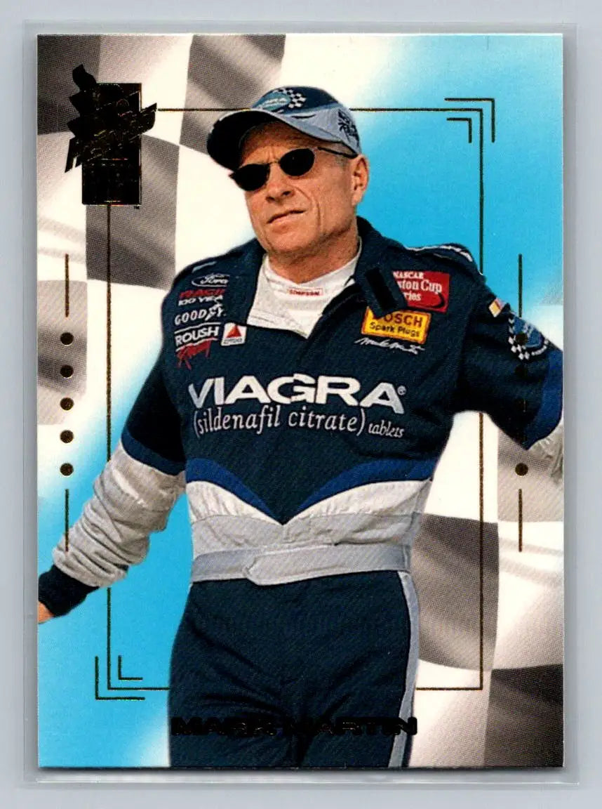 2001 Press Pass VIP #2 Mark Martin Roush Racing - Racing Card Single