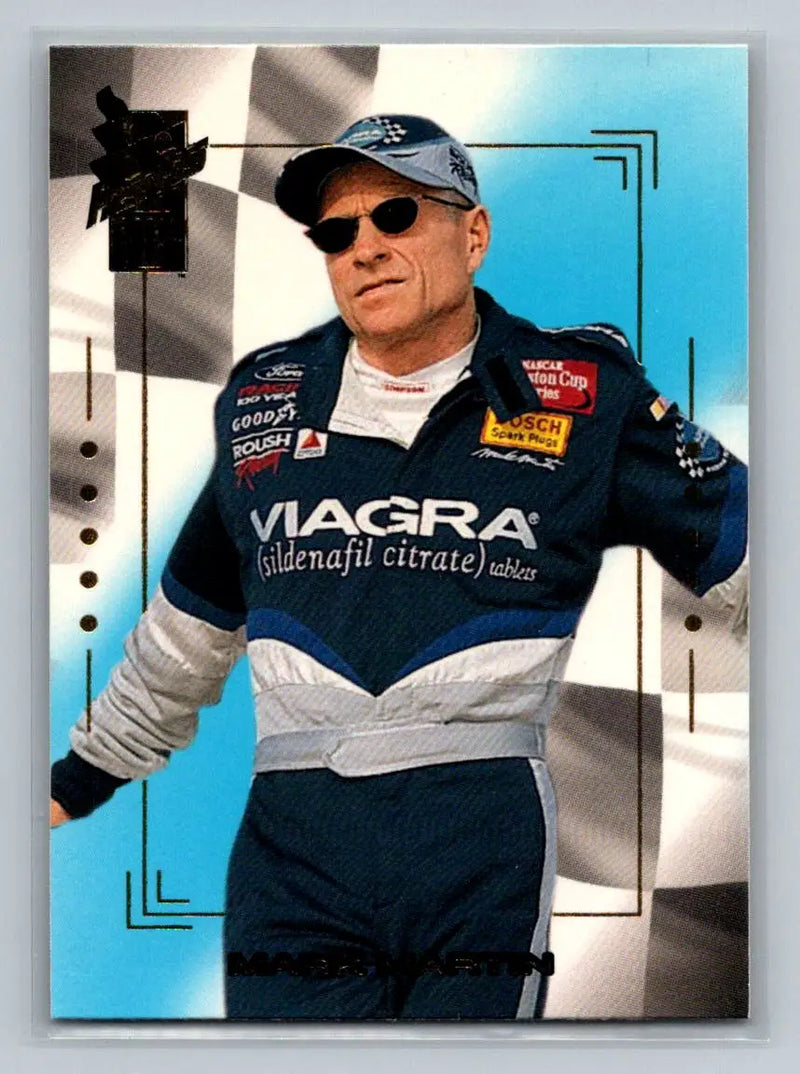2001 Press Pass VIP #2 Mark Martin Roush Racing - Racing Card Single