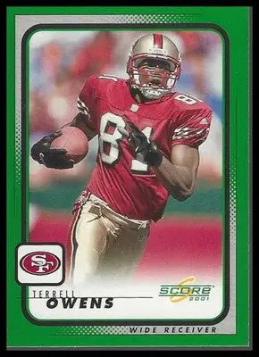 2001 Score #179 Terrell Owens