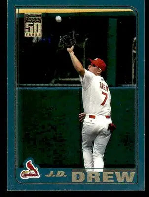 2001 Topps #101 J.D. Drew - Baseball Card Single