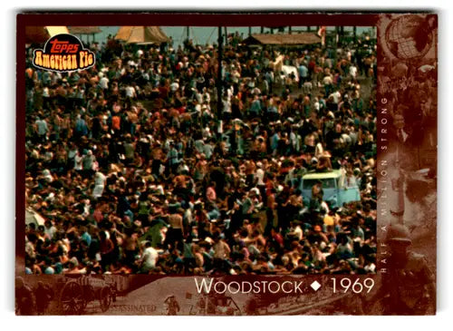 2001 Topps American Pie #130 Woodstock NM Near Mint ID:81452 - Non-Sports Card Single