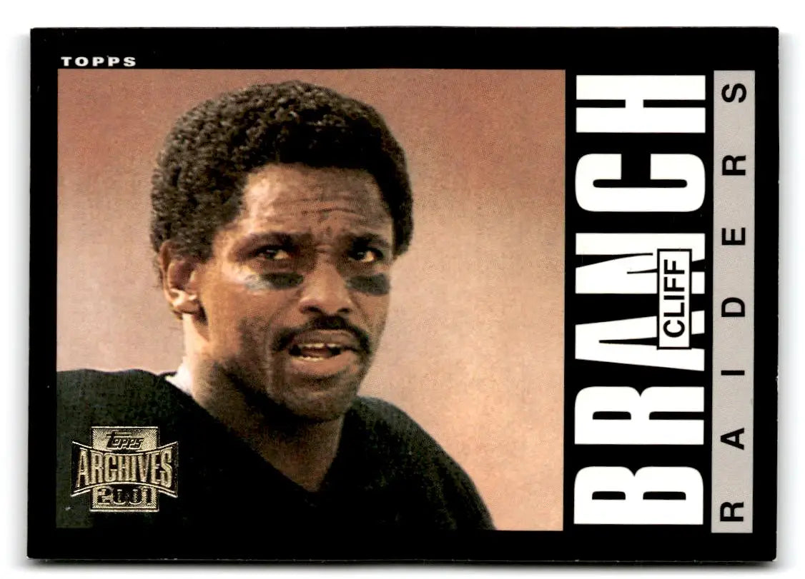2001 Topps Archives #133 Cliff Branch - Football Card Single
